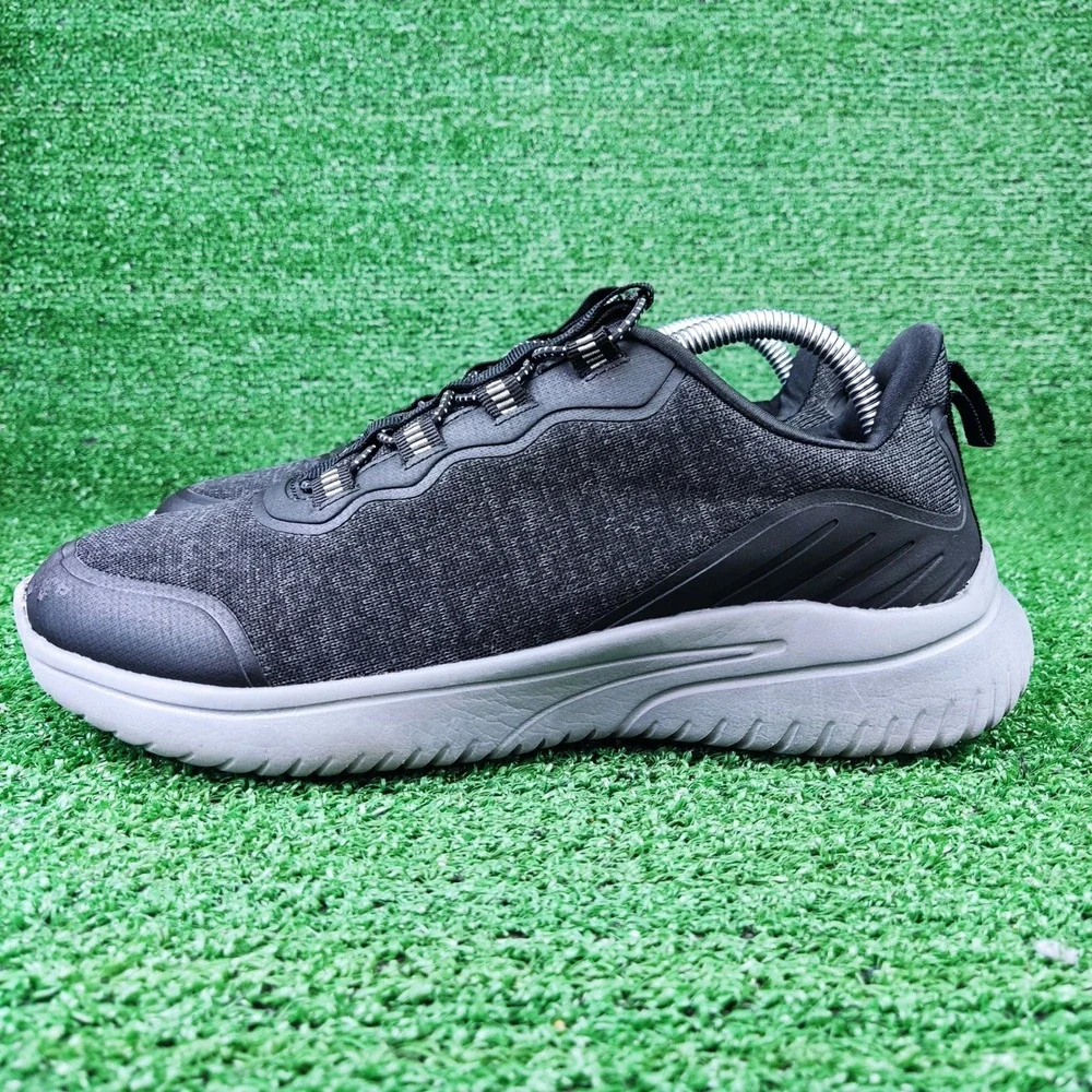 Athletic Works Sneakers Mens 7.5 Black MNAW43CA042L Fabric Upper Walking Shoes